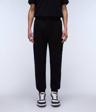 M-BADGE CARGO SUM BLACK 041 