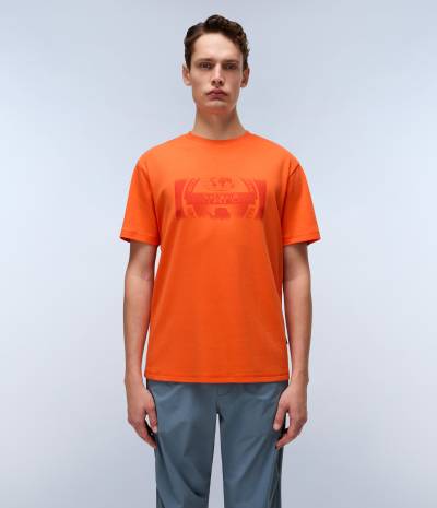 S-VANNI PRT SS ORANGE RED 