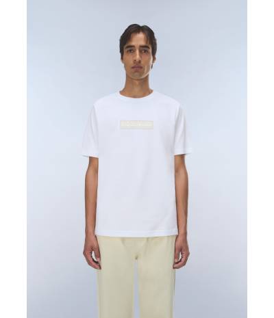 S-BOX LOGO SS 1 BRIGHT WHITE 002 