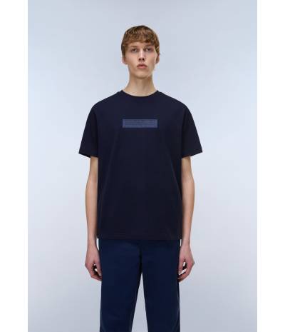S-BOX LOGO SS 1 BLU MARINE 