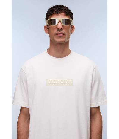 S-BOX LOGO SS 1 WHITE WHISPER 