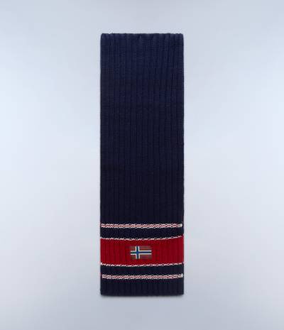 F-AREUSE SCARF BLU MARINE 
