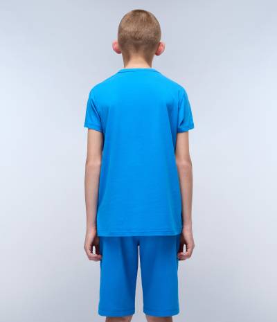 K S-CHAMOIS SS S FRENCH BLUE B2W 