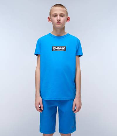 K S-CHAMOIS SS S FRENCH BLUE B2W 