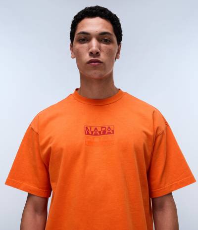 S-CORTONA SS SUM ORANGE RED 