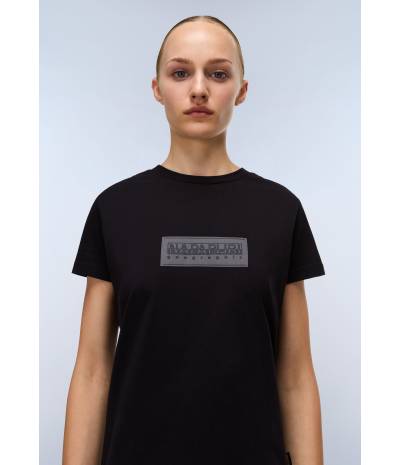 S-BOX LOGO SS W 1 BLACK 041 