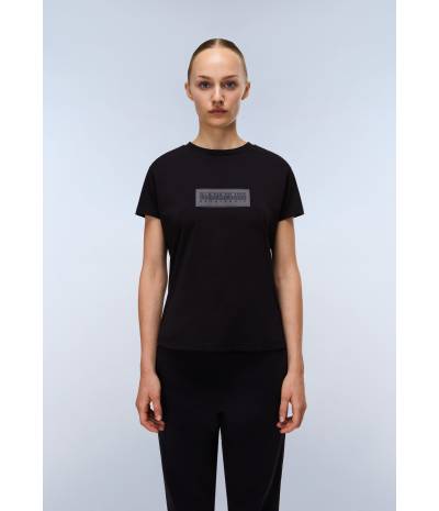 S-BOX LOGO SS W 1 BLACK 041 