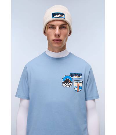 S-MONTEPIANA SS FADED DENIM I84 