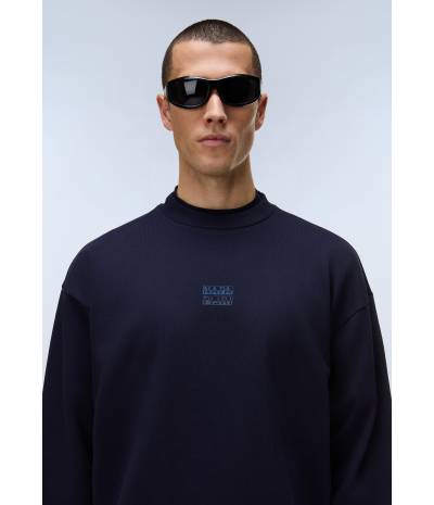 B-ELEVATED LOGO C BLU MARINE 