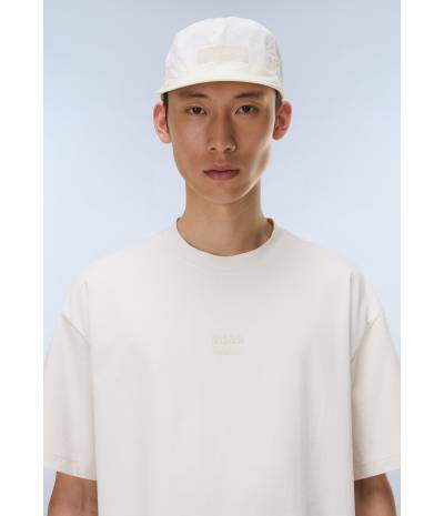 S-ELEVATED LOGO SS WHITE WHISPER 