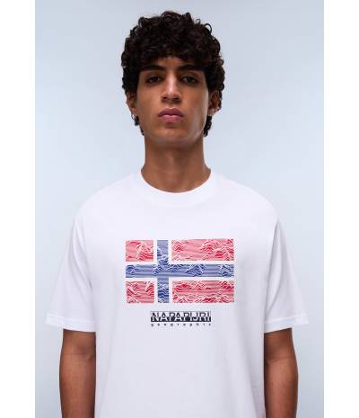S-DRAPEAU SS BRIGHT WHITE 002 