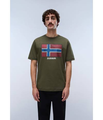 S-FLAG TIKI SS OLIVE NIGHT G1F 