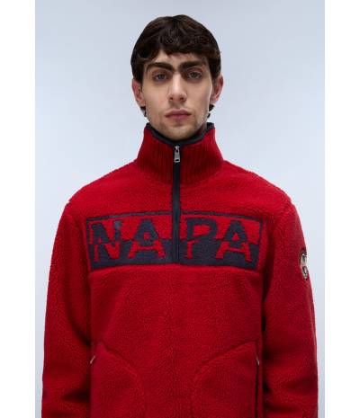 T-ARCHIVE FLEECE HZ HAUTE RED R1F 