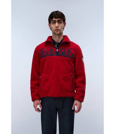 T-ARCHIVE FLEECE HZ HAUTE RED R1F 