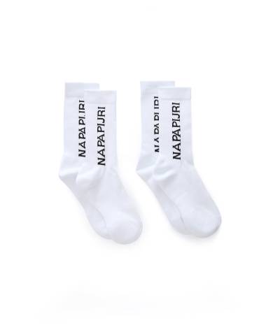 F-HOKU SOCKS 2 BRIGHT WHITE 002 