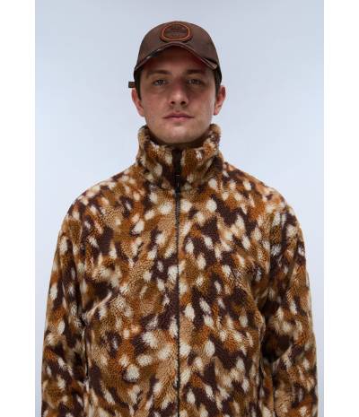 T-FLEECE FZ AOP BAMBY FDW 