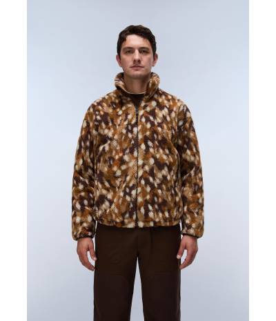 T-FLEECE FZ AOP BAMBY FDW 