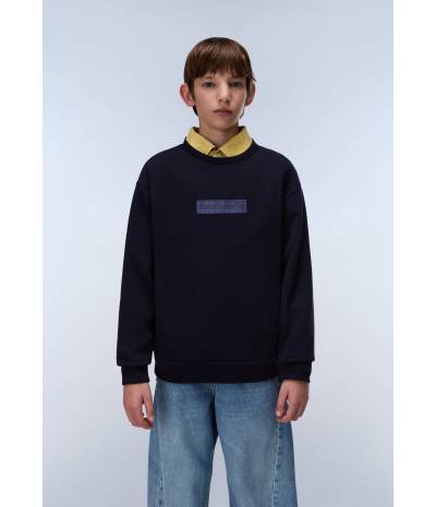 K B-NEW BOX LOGO C W BLU MARINE 