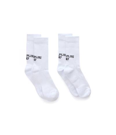 F-ATLAS SOCKS 2 BRIGHT WHITE 002 