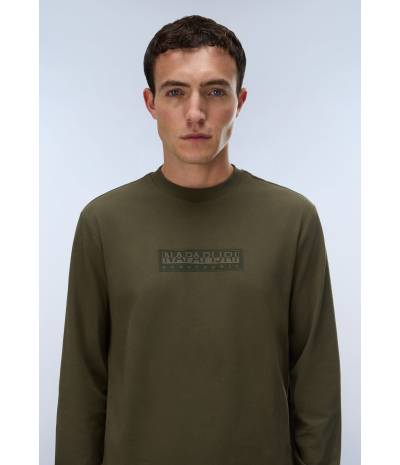 S-BOX LOGO LS 1 OLIVE NIGHT G1F 