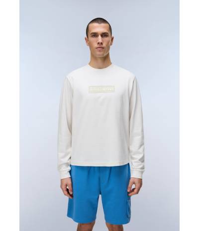 S-BOX LOGO LS 1 WHITE WHISPER 