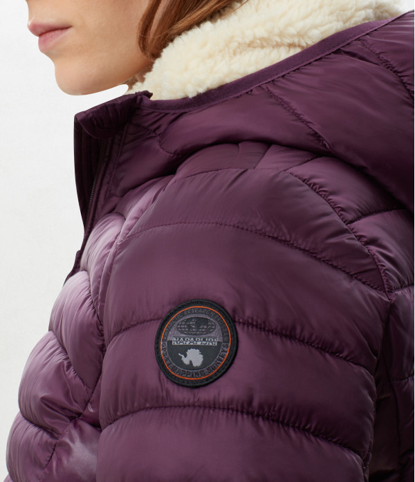 AERONS WOM HOOD 1 PURPLE WINE