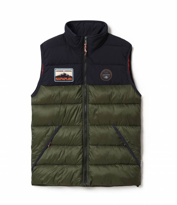 ATER VEST GREEN DEPTHS 