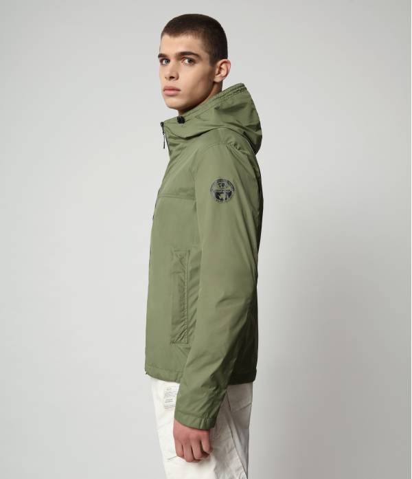 A-CIRCULAR JKT GREEN CYPRESS