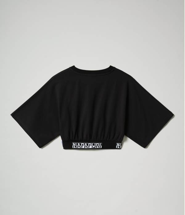 S-BOX CROPPED WIDE BLACK 041 