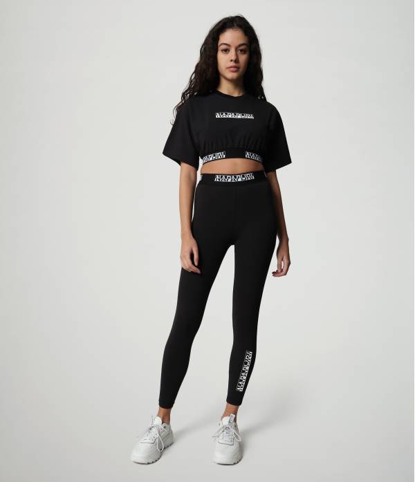 S-BOX CROPPED WIDE BLACK 041 