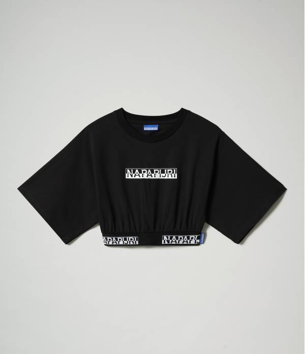 S-BOX CROPPED WIDE BLACK 041 