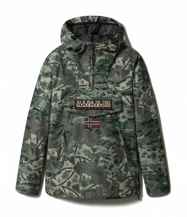 RAINFOREST S PRINT 2 CAMO GREEN F3V