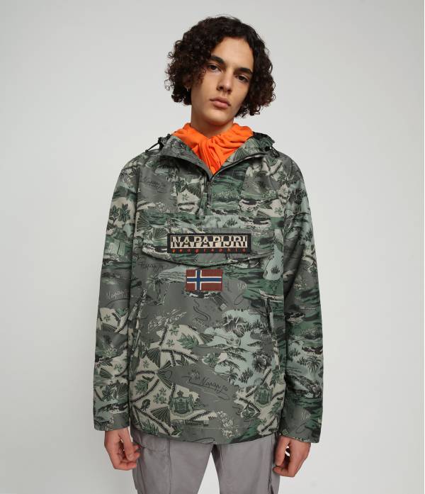 RAINFOREST S PRINT 2 CAMO GREEN F3V