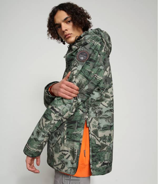 RAINFOREST S PRINT 2 CAMO GREEN F3V