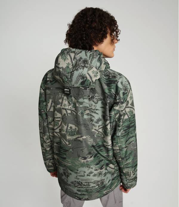 RAINFOREST S PRINT 2 CAMO GREEN F3V