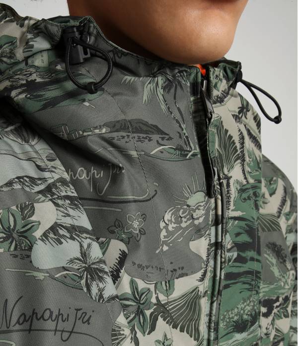 RAINFOREST S PRINT 2 CAMO GREEN F3V