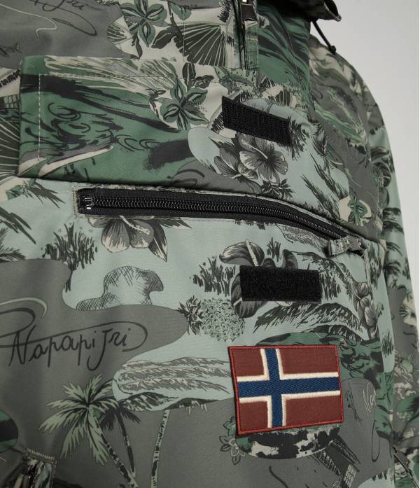 RAINFOREST S PRINT 2 CAMO GREEN F3V