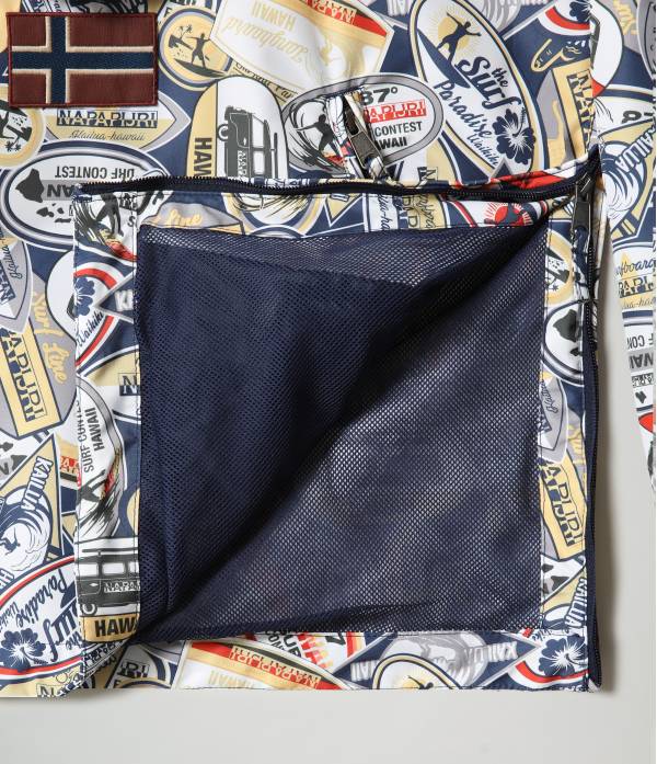 RAINFOREST S PRINT 2 LT BLUE AO F4A