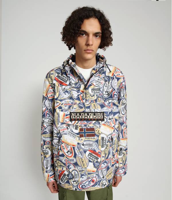 RAINFOREST S PRINT 2 LT BLUE AO F4A