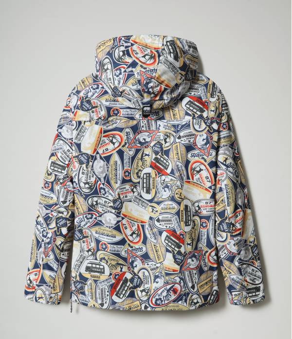 RAINFOREST S PRINT 2 LT BLUE AO F4A