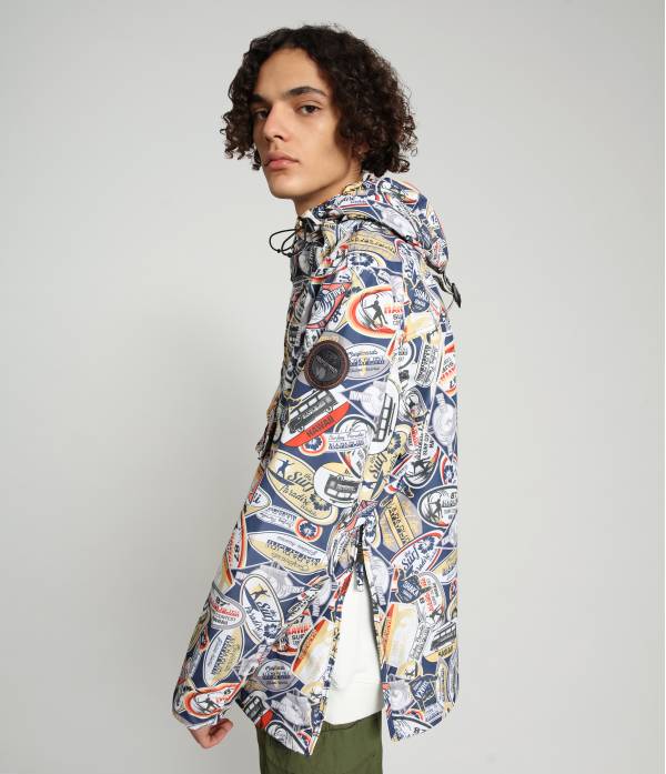 RAINFOREST S PRINT 2 LT BLUE AO F4A