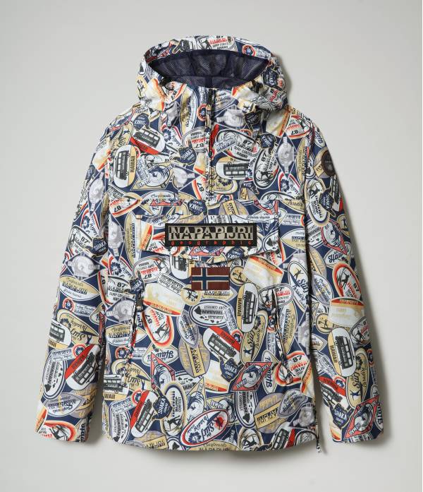 RAINFOREST S PRINT 2 LT BLUE AO F4A