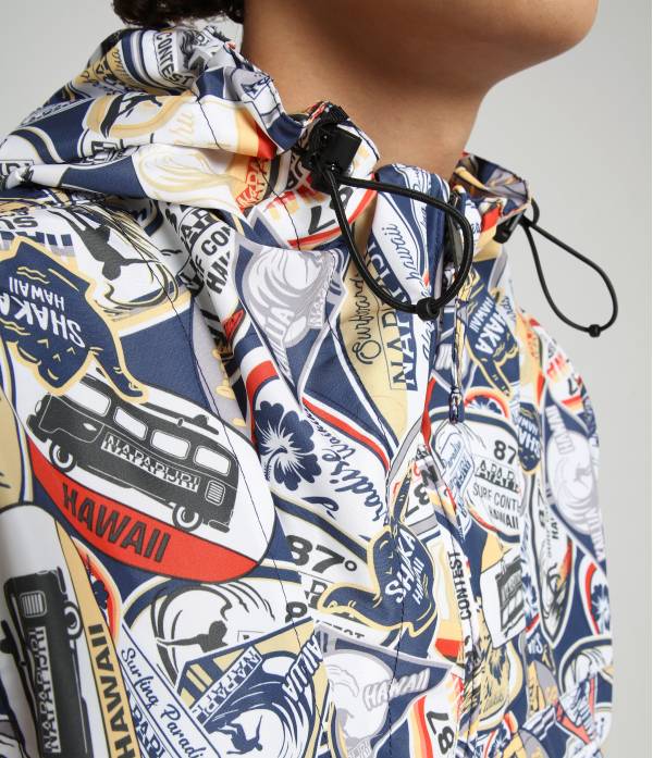 RAINFOREST S PRINT 2 LT BLUE AO F4A