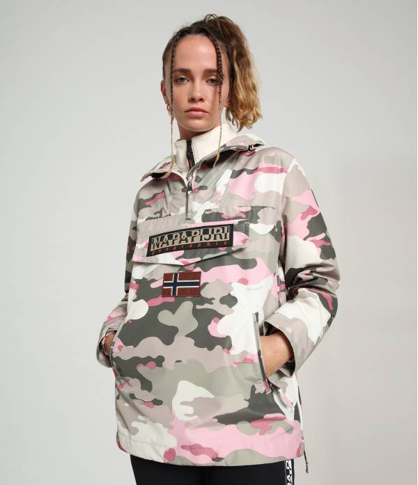 RAINFOREST S W PRT 2 PINK CAMO F4G
