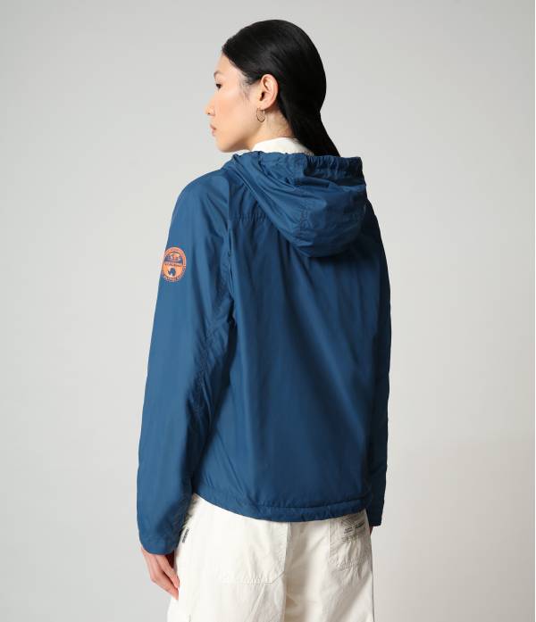 A-CIRCULAR JKT W POSEIDON BLUE 