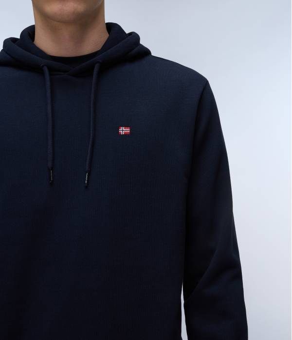 BALIS HOOD BLU MARINE