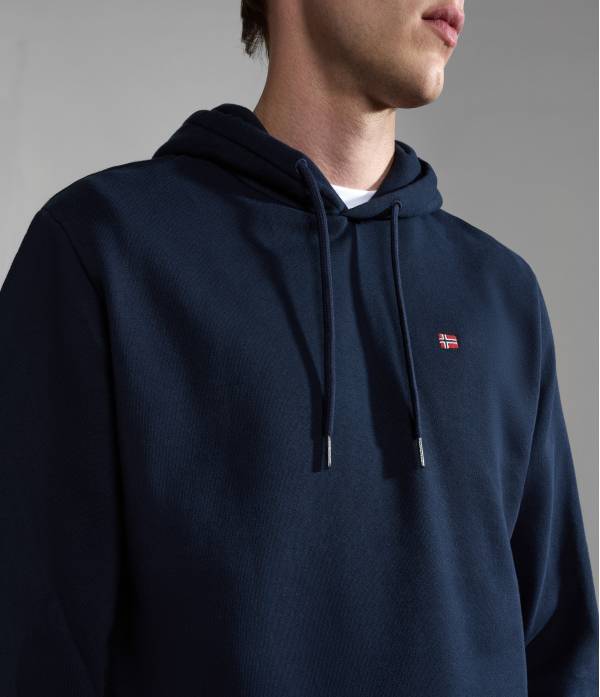 BALIS HOOD BLU MARINE