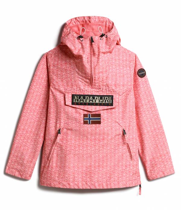 RAINFOREST S W PRT 3 PINK AOP FAF