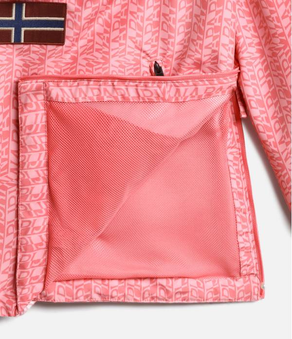 RAINFOREST S W PRT 3 PINK AOP FAF