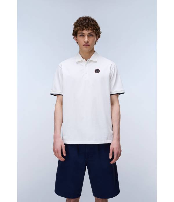 E-BADGE SS 1 WHITE HERON 